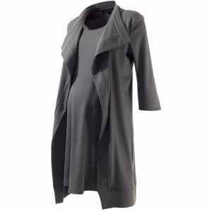 Isabella Oliver Maternity Classy Drape Faux Twin Set Dress